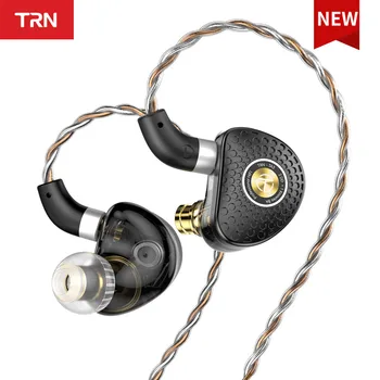 TRN TA3 2DD+1BA Hibrid Knowles Kiegyensúlyozott Armatúra In-Ear Monitor Fülhallgató Berillium-bevonatú Dinamikus hi-fi Fejhallgató 2.5/3.5/4.4 mm