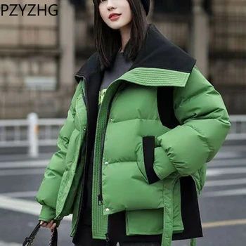 2023 Új Női Kabát Téli Kabát a Női Rövid Hossz Összes mérkőzés Zubbonyok Fehér Kacsa Le Outwear Hin Vékony Kabátban,
