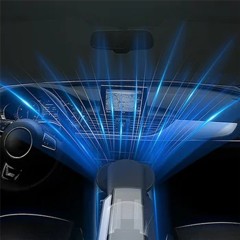 Autó Hordozható Kézi Porszívó Újratölthető, a Nedves, mind a Száraz Tisztítás Használja Hordozható Kézi Porszívó 120 w-os Nagy teljesítményű LED Fény