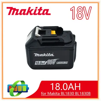 Makita Csere 18V 18.0 Ah Akkumulátor BL1830 BL1830B BL1840 BL1840B BL1850 BL1850B újratölthető akkumulátor LED indicateur